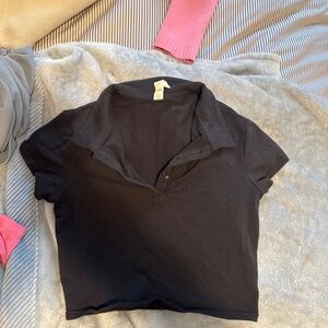 Alo Cropped Tennis Polo